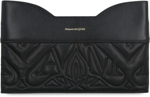 The Bow leather clutch-1